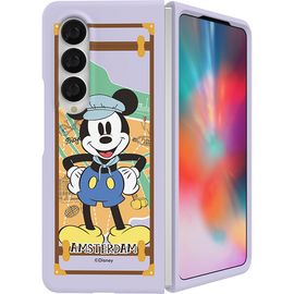 [S2B] Disney Let's Travel Galaxy Z Fold4 Slim Case-Disney Case, Wireless Charging, Hard Case, Color Case-Made in Korea